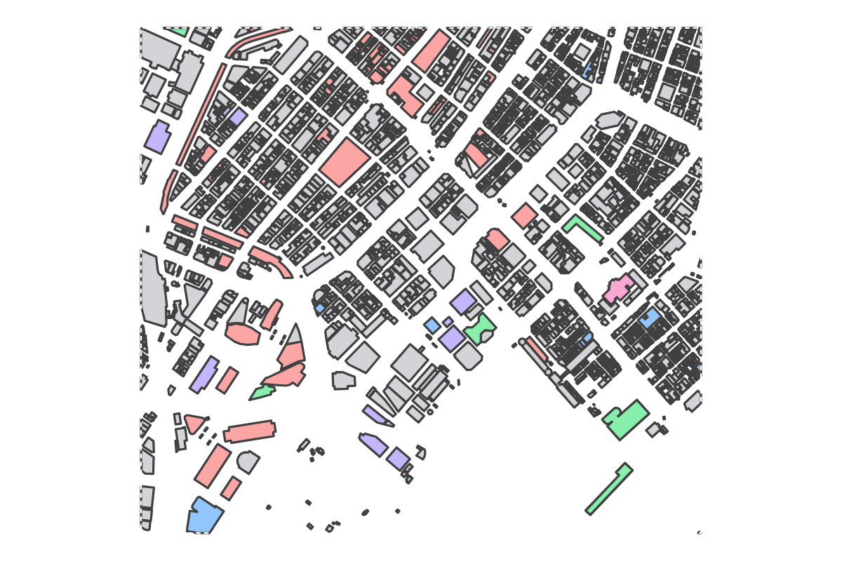 Program breakdown map