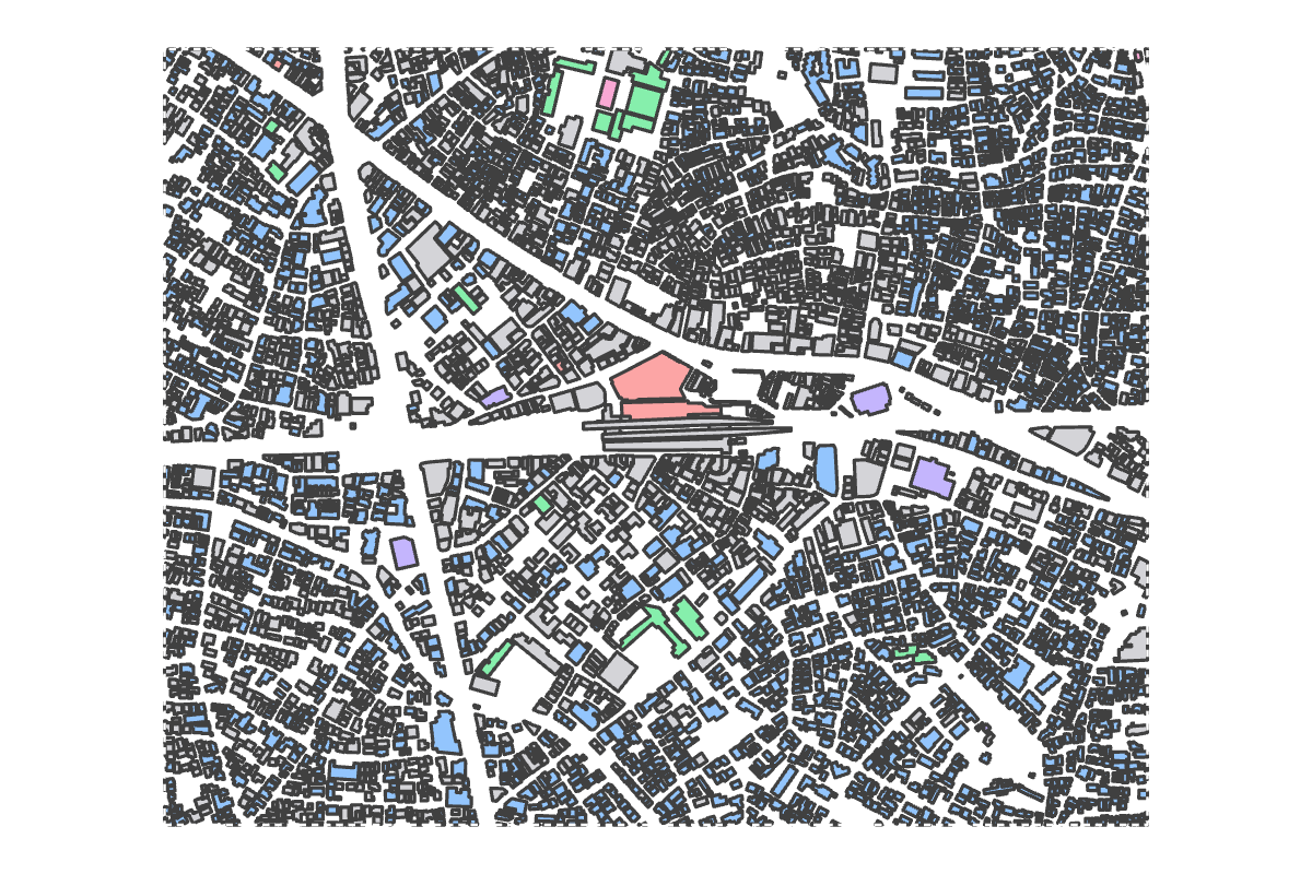 Program breakdown map