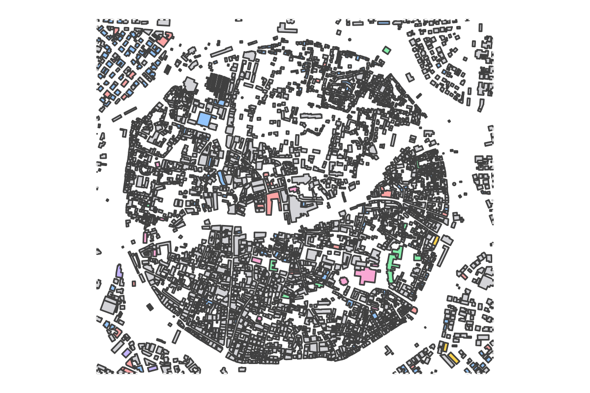 Program breakdown map
