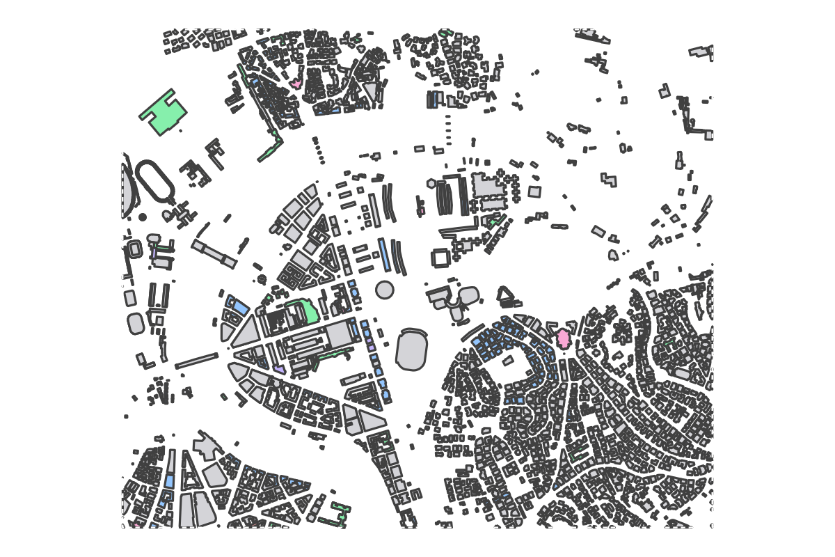 Program breakdown map