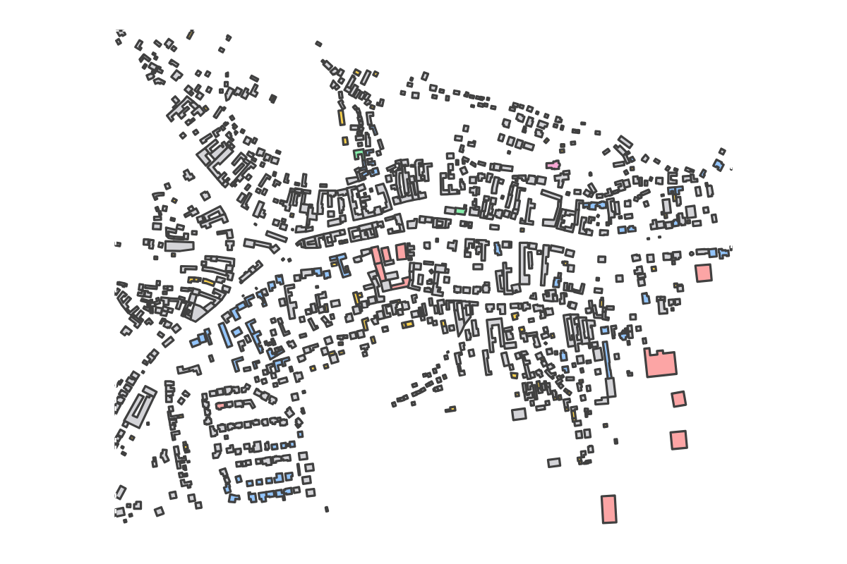 Program breakdown map
