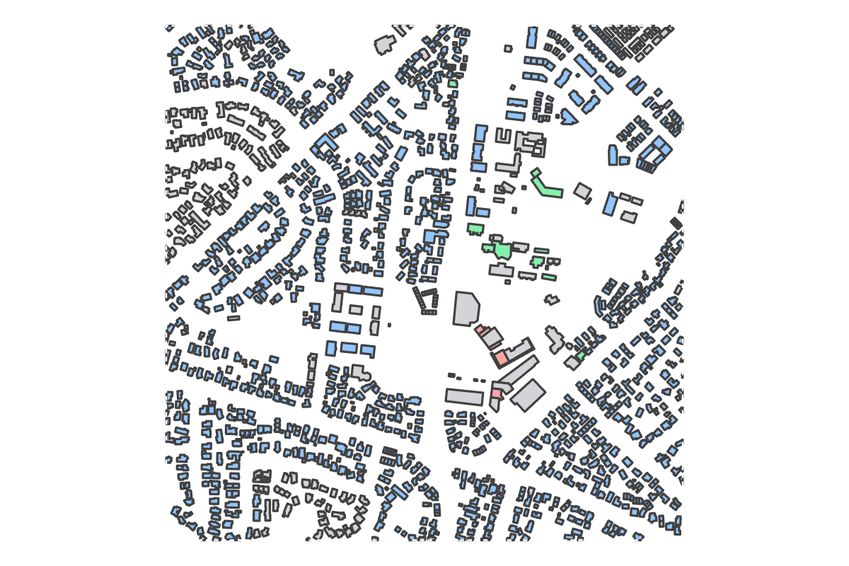 Program breakdown map