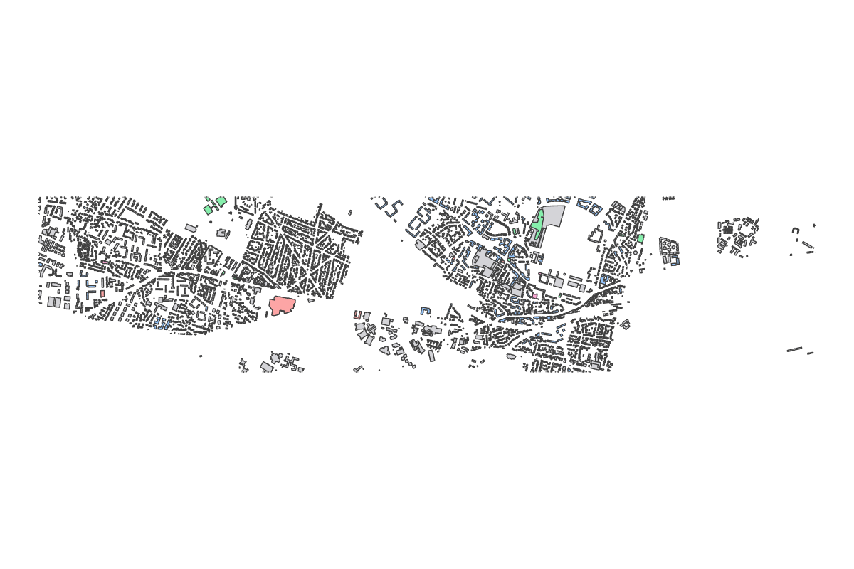 Program breakdown map