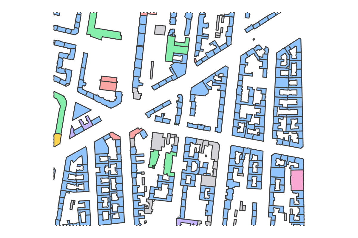 Program breakdown map