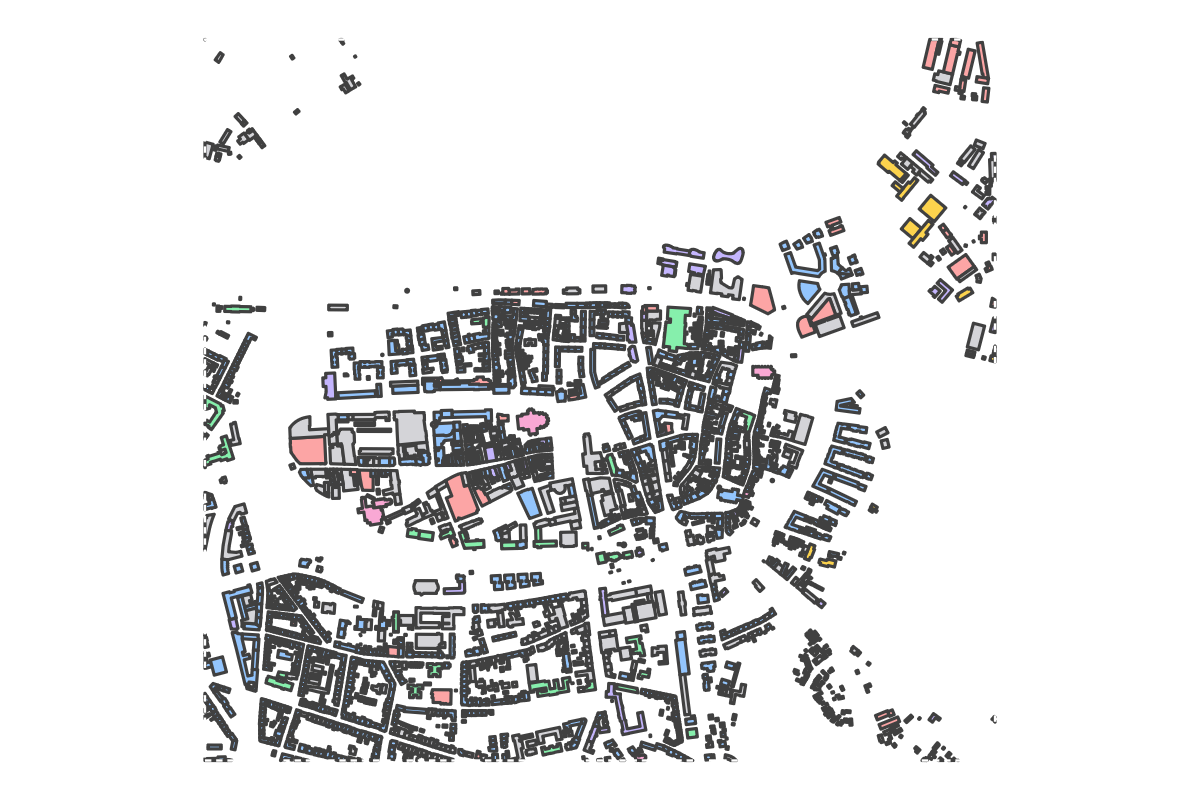Program breakdown map