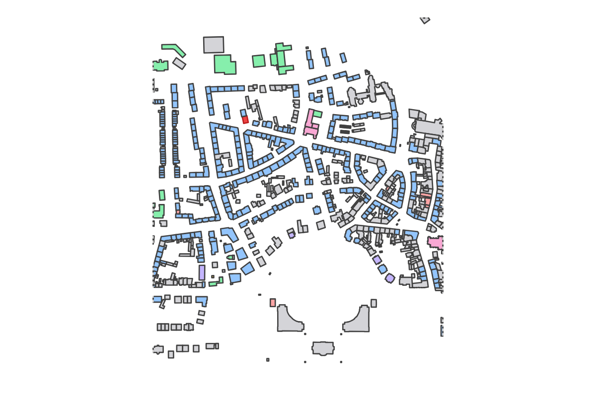 Program breakdown map