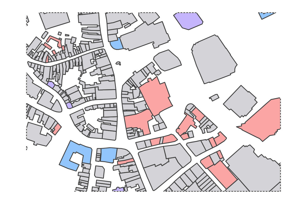 Program breakdown map