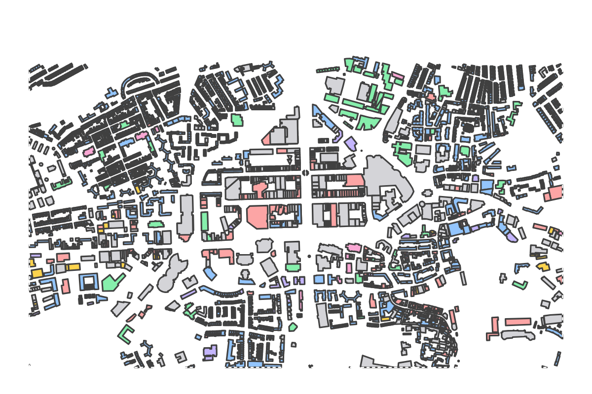 Program breakdown map