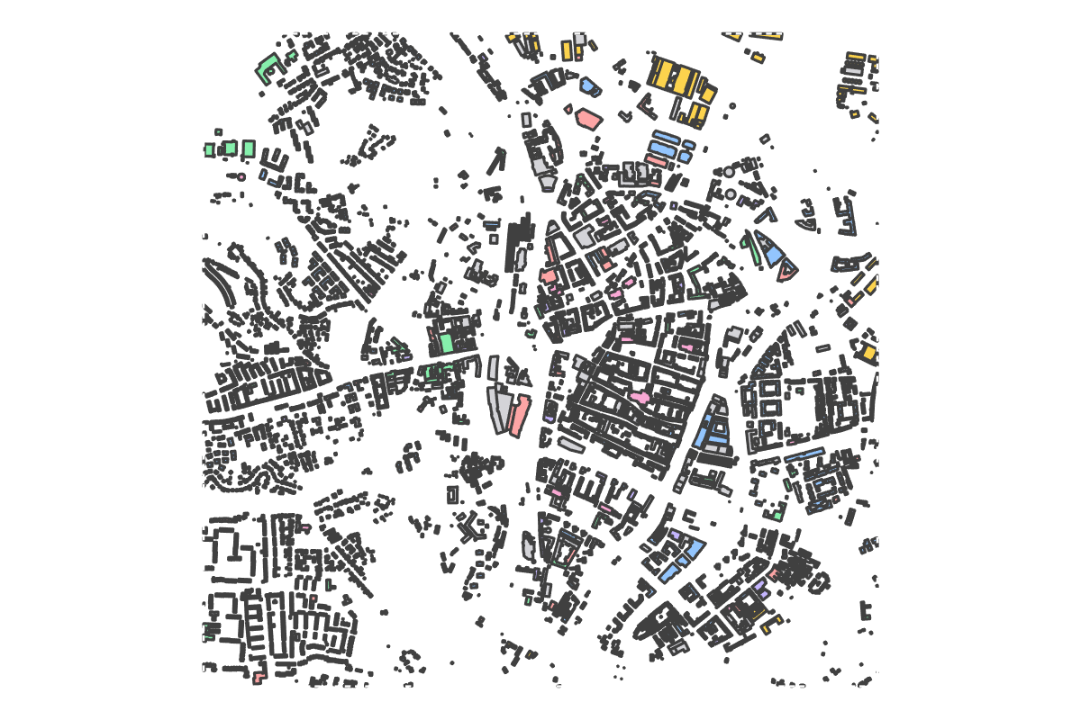 Program breakdown map