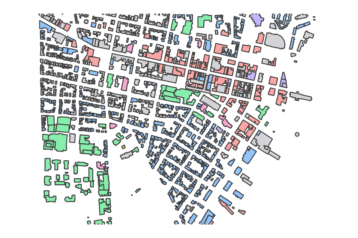 Program breakdown map
