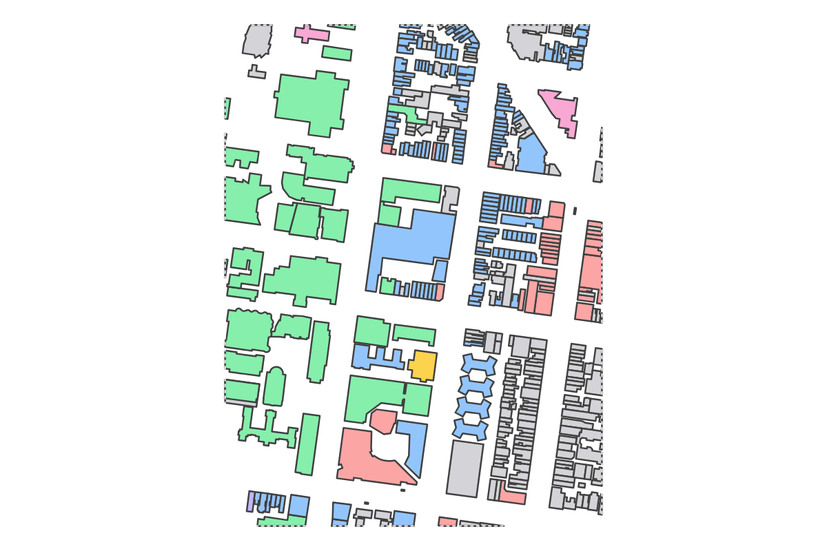 Program breakdown map