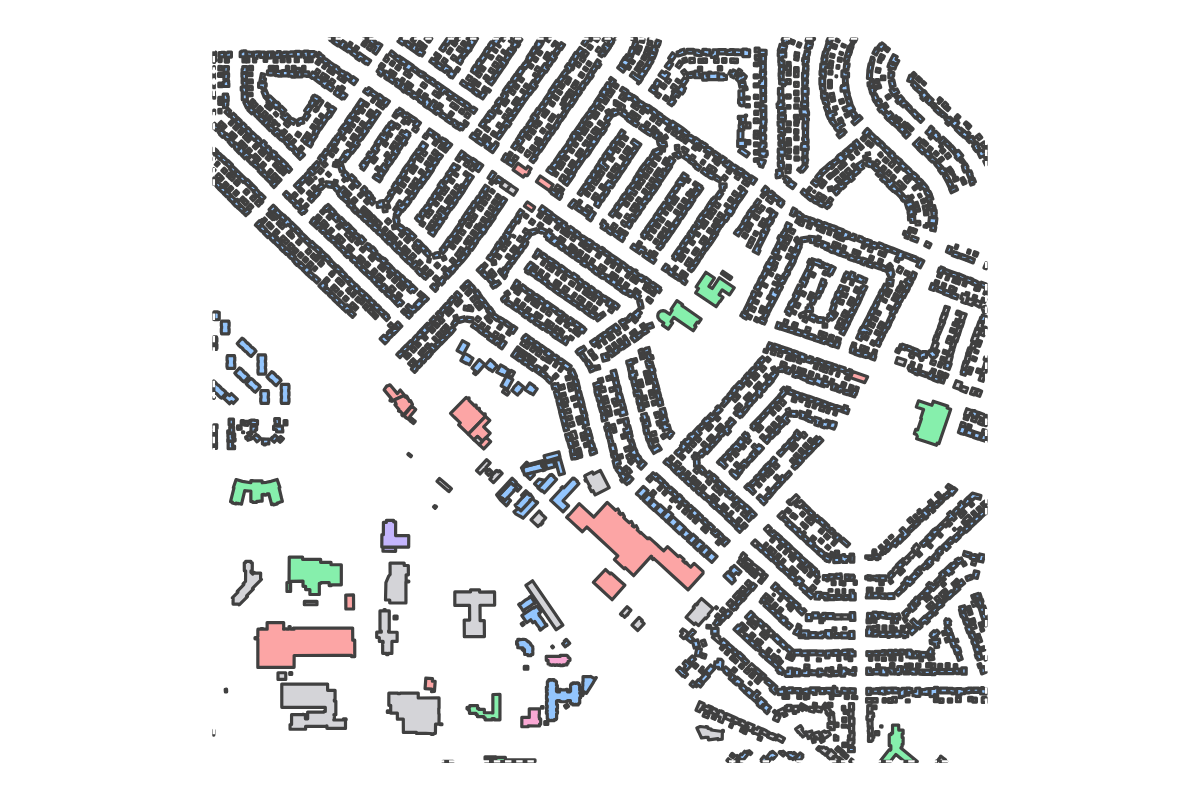 Program breakdown map