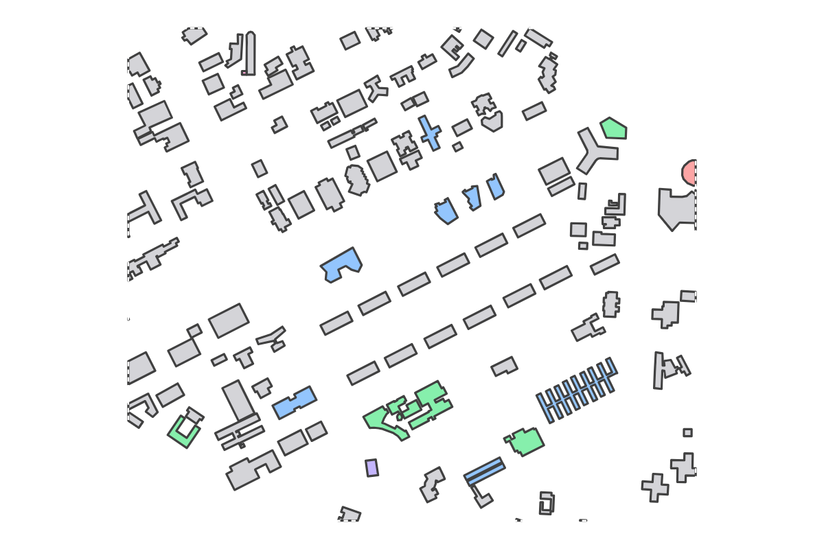 Program breakdown map