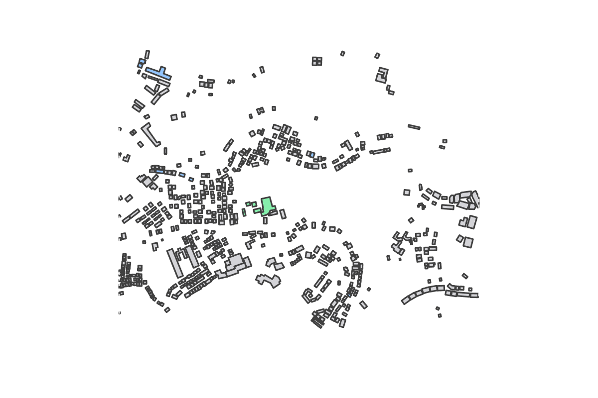 Program breakdown map