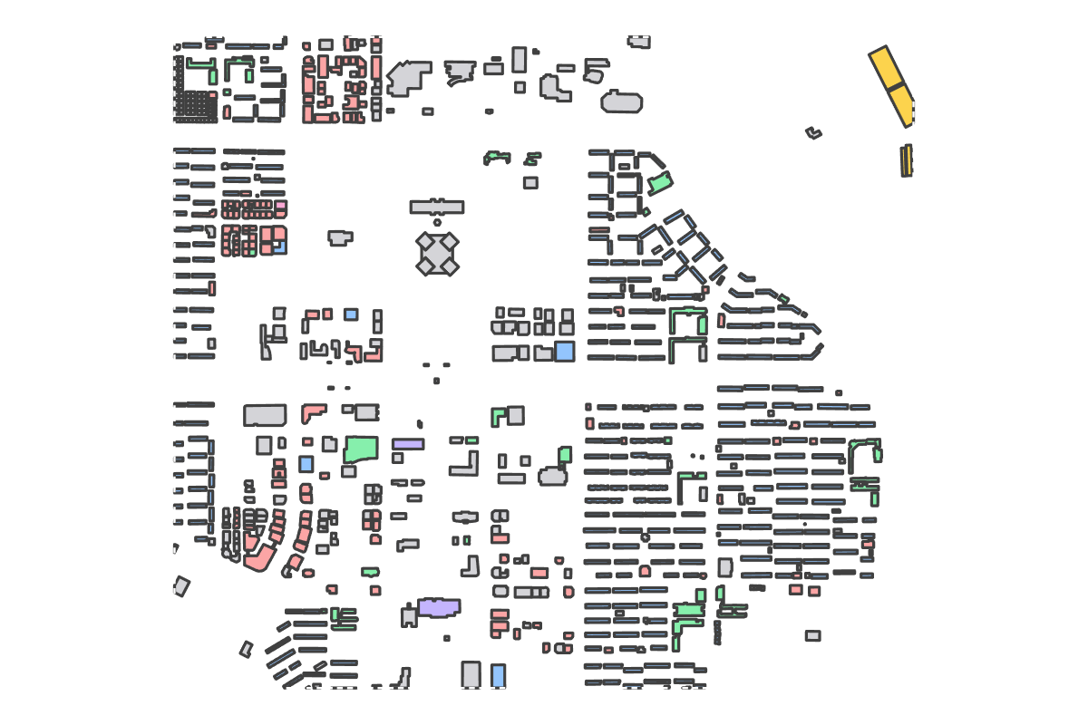 Program breakdown map