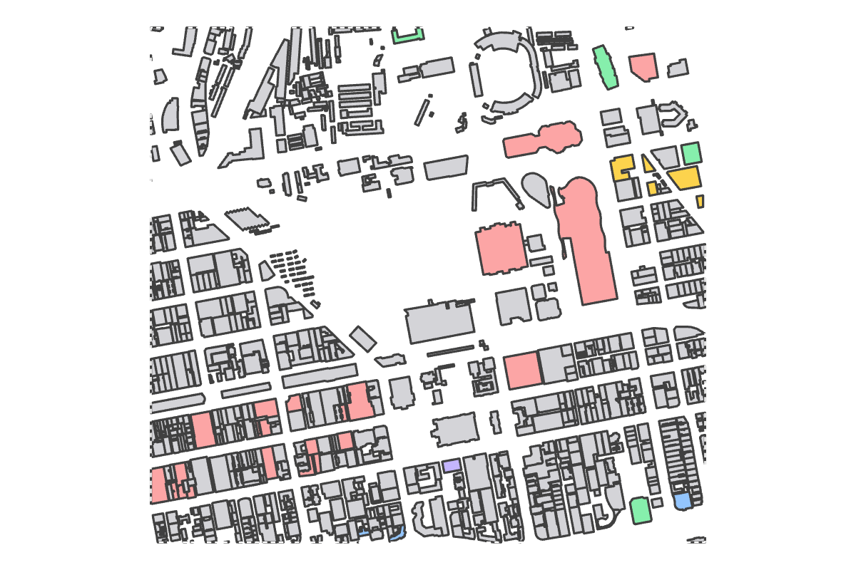 Program breakdown map