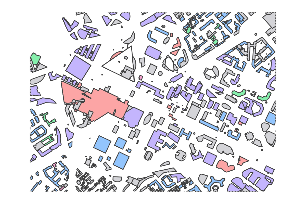 Program breakdown map
