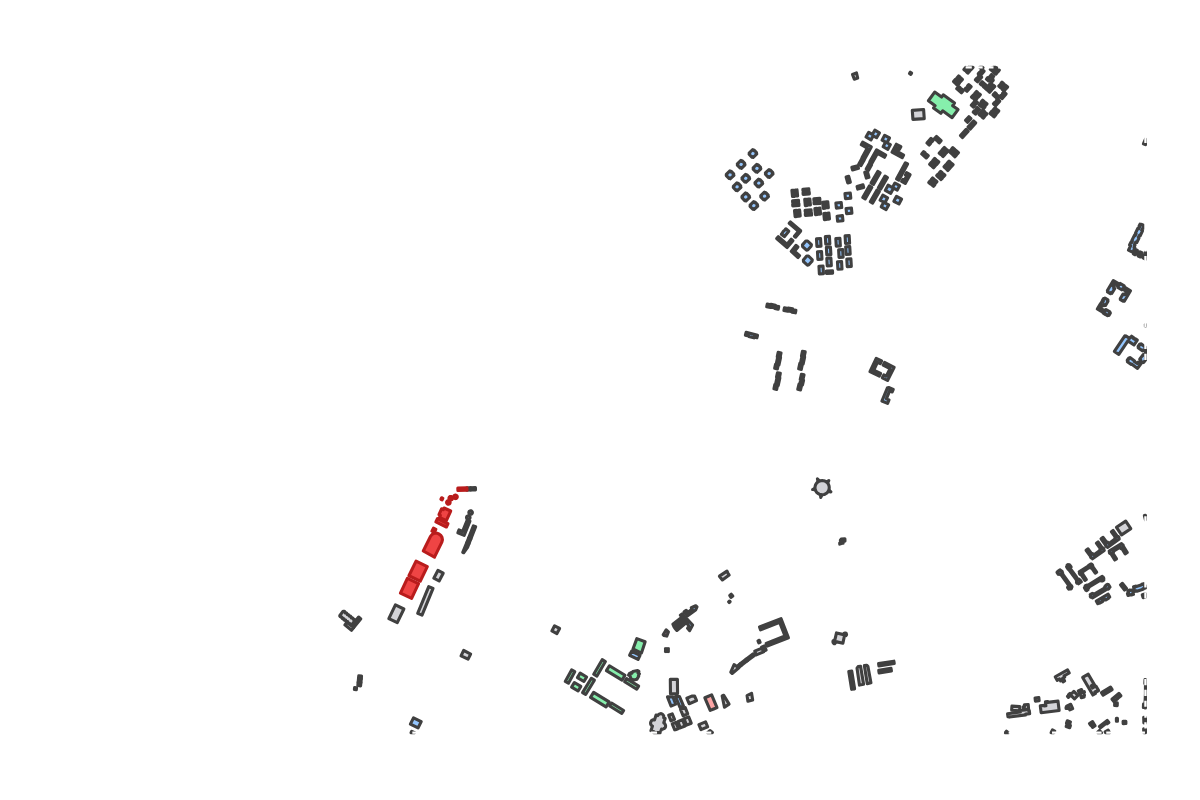 Program breakdown map