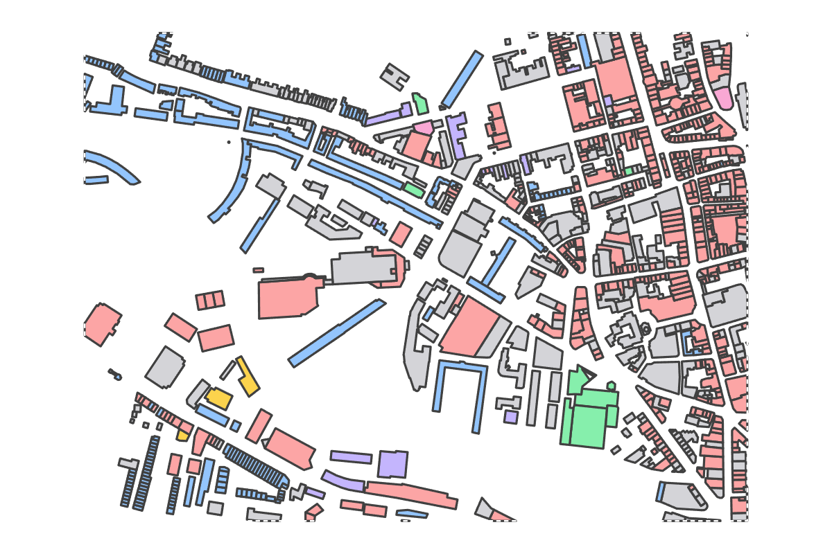 Program breakdown map