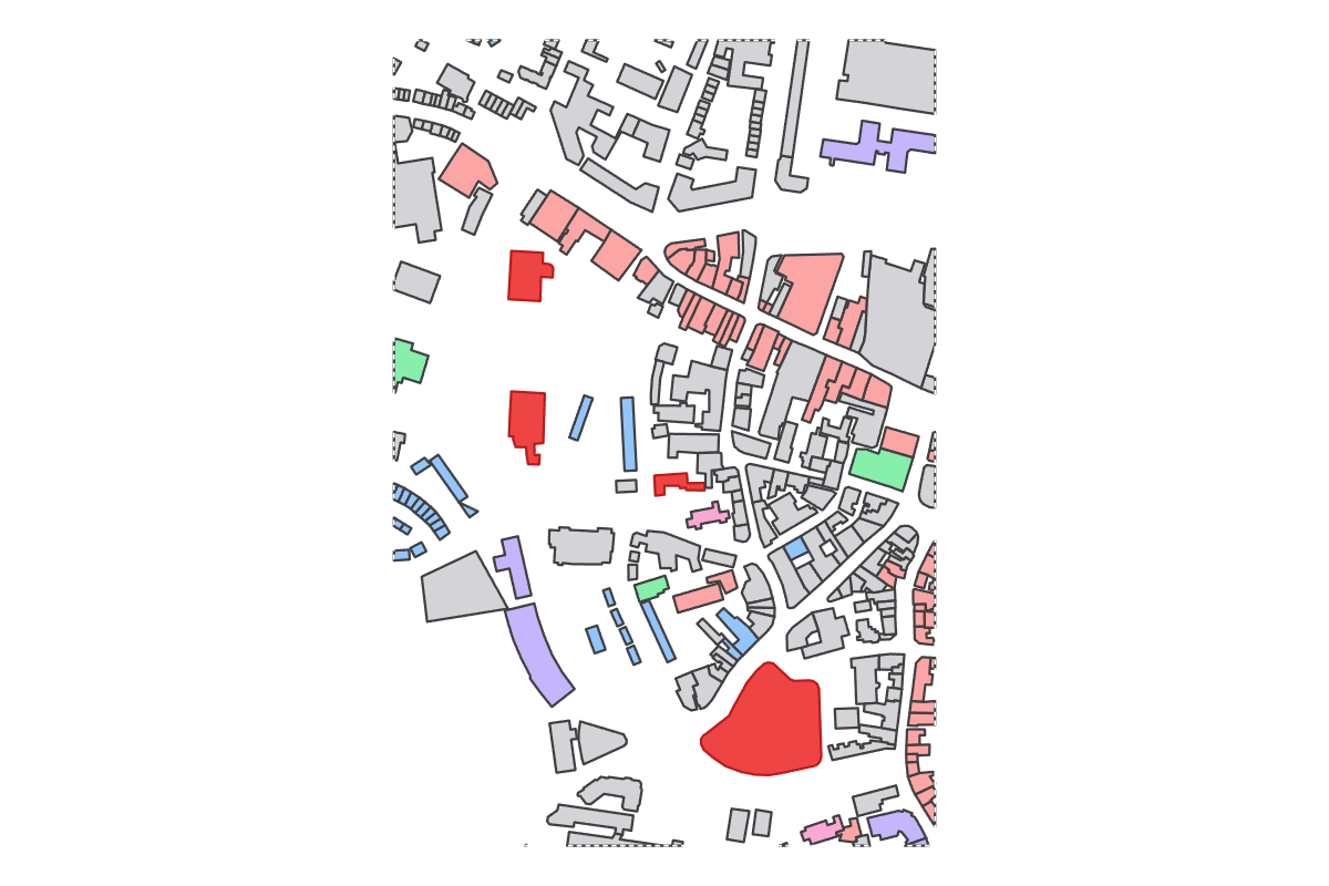 Program breakdown map