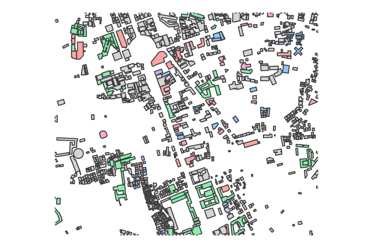 Program breakdown map