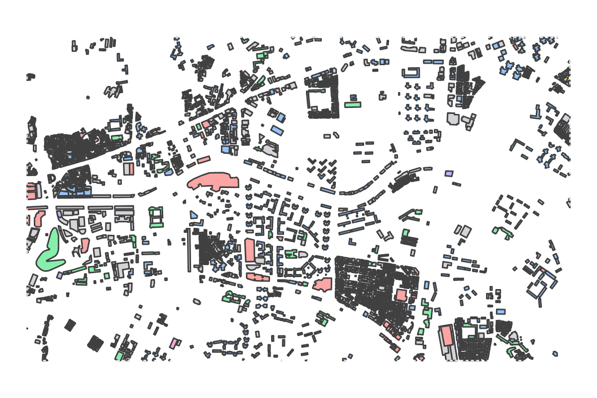 Program breakdown map