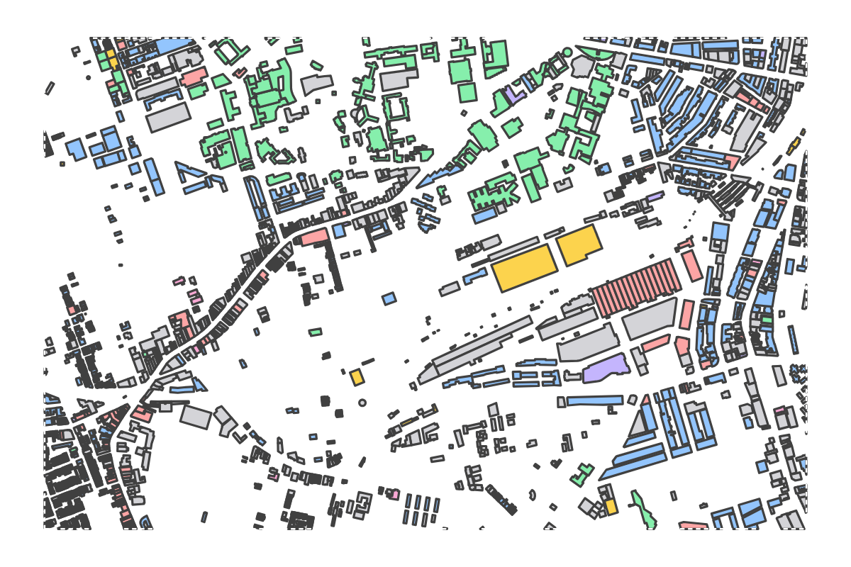 Program breakdown map