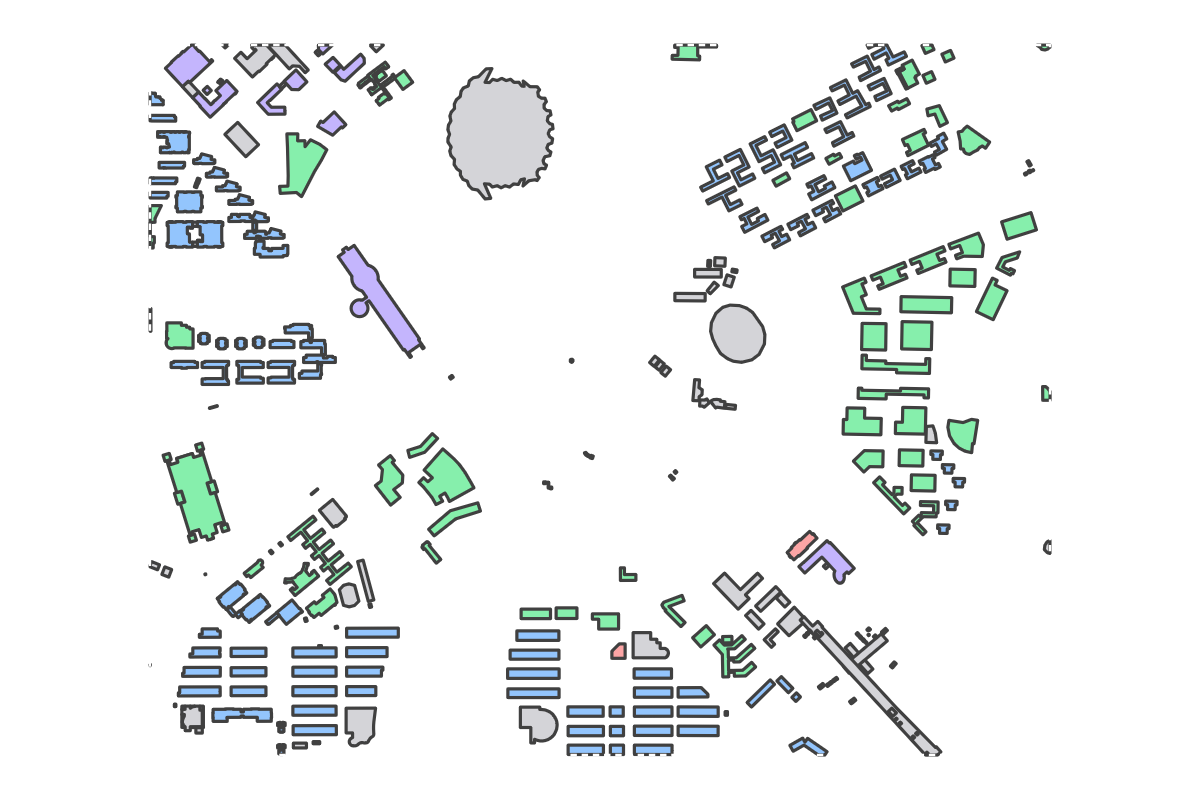 Program breakdown map