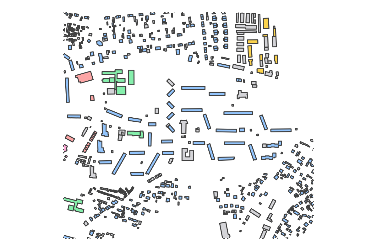 Program breakdown map