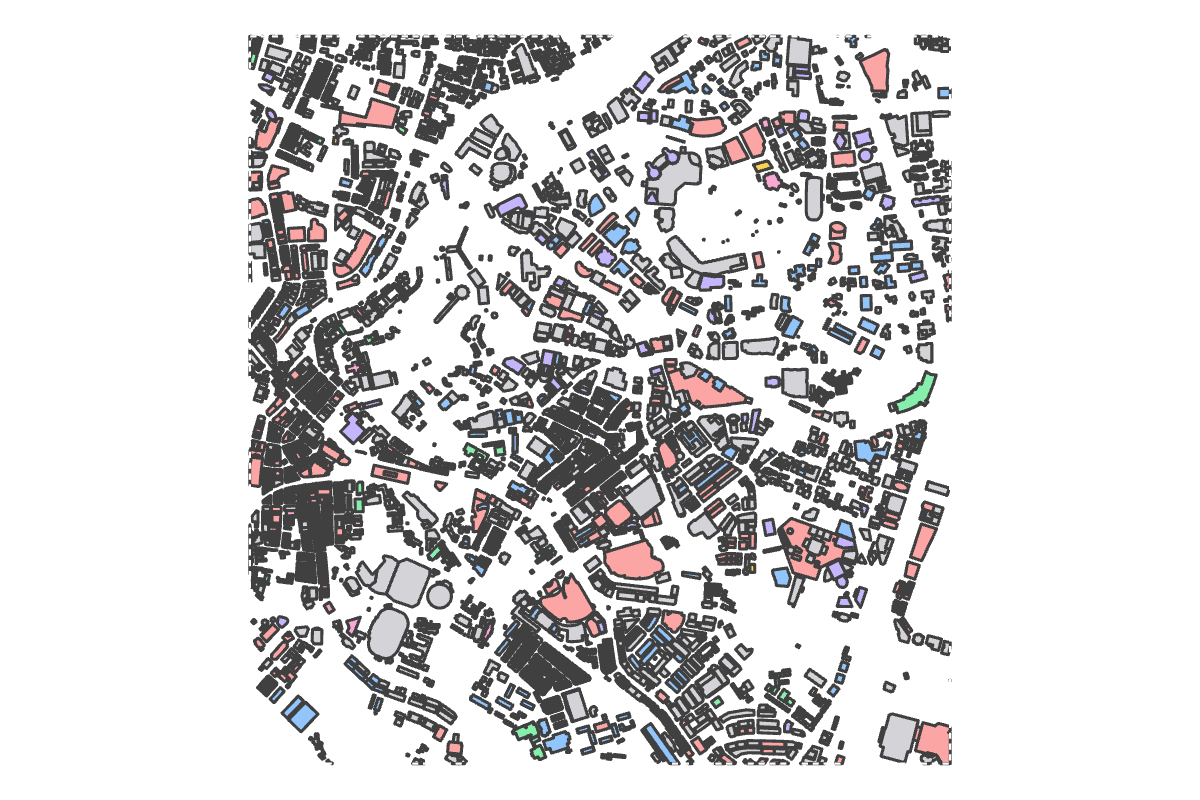 Program breakdown map