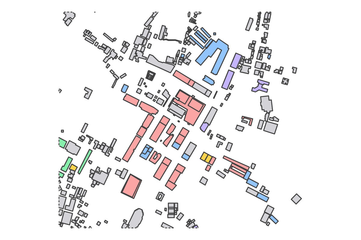 Program breakdown map