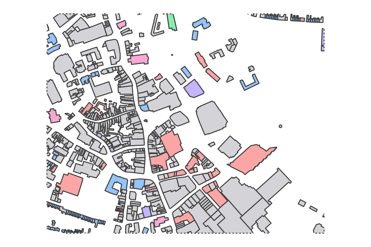 Program breakdown map