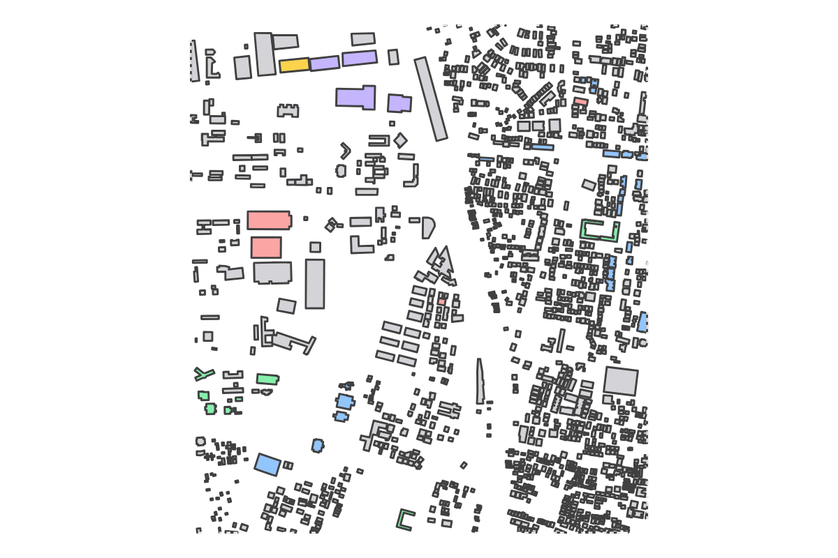 Program breakdown map