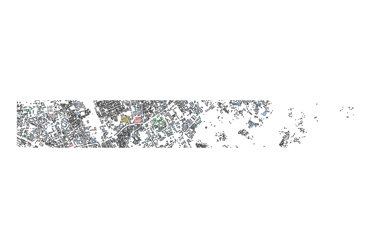 Program breakdown map