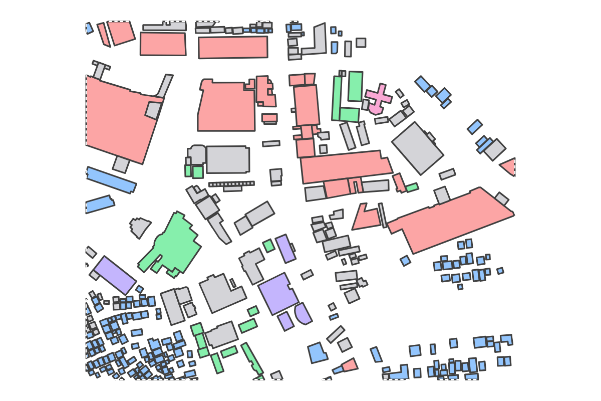 Program breakdown map