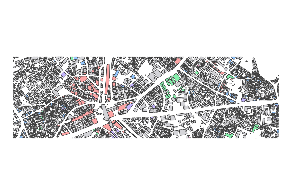 Program breakdown map
