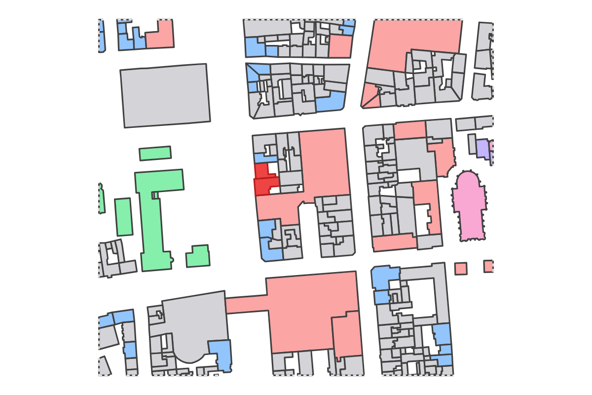 Program breakdown map