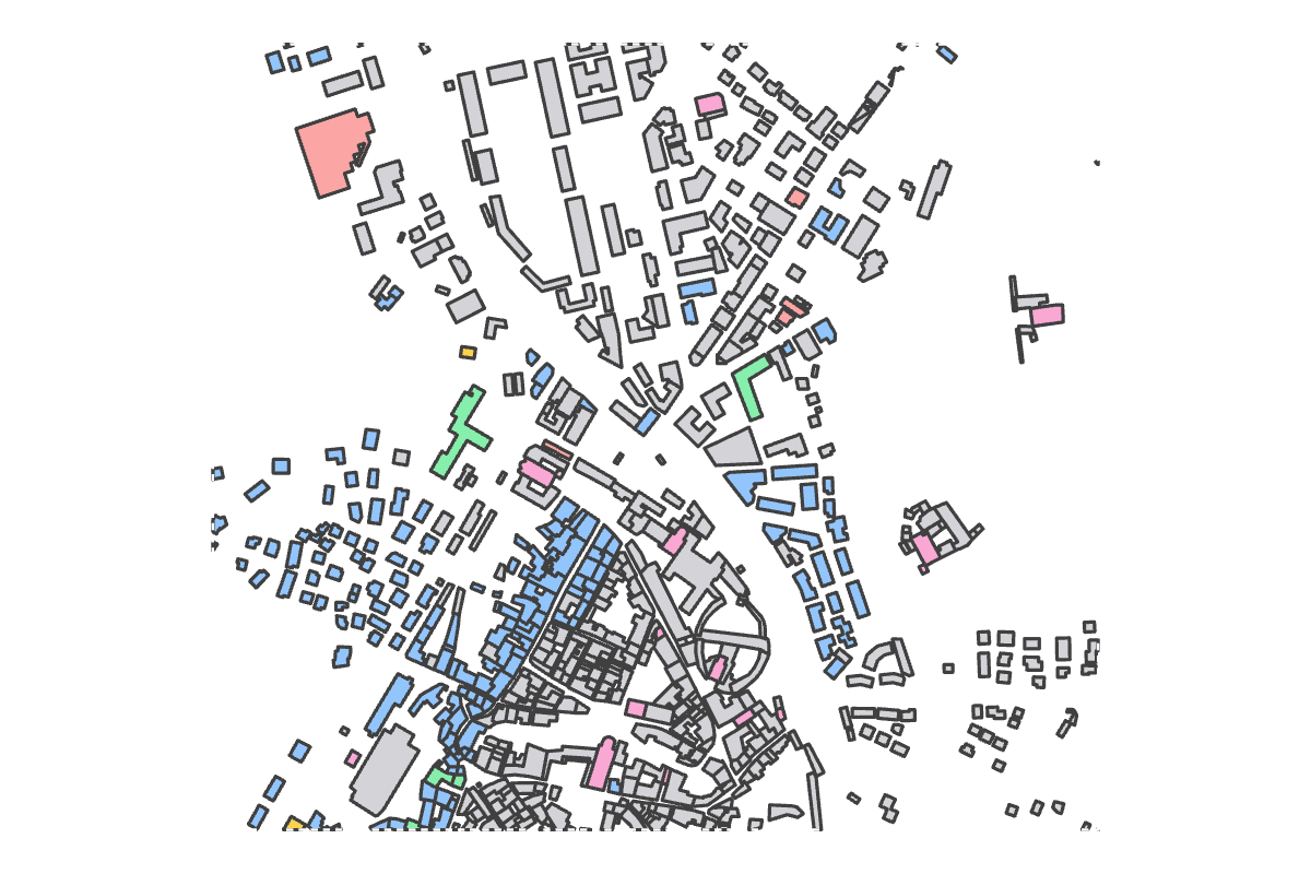 Program breakdown map