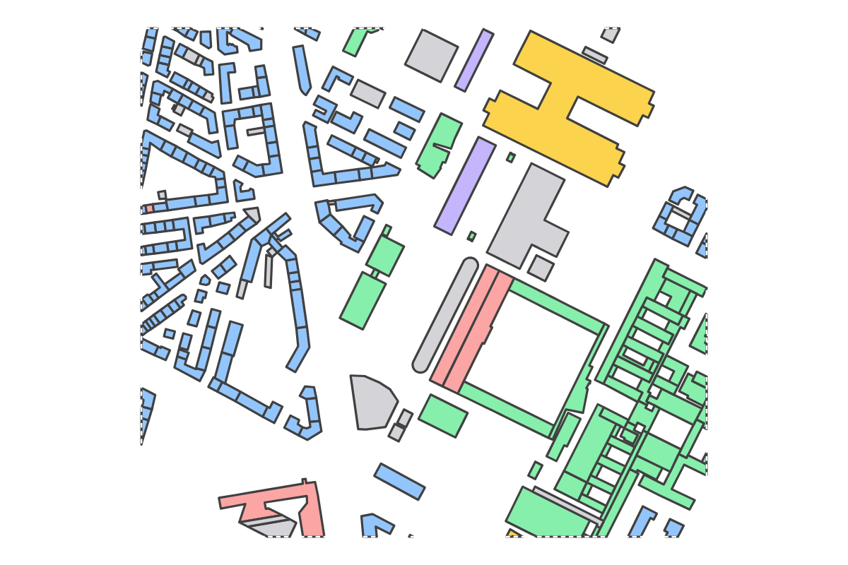 Program breakdown map