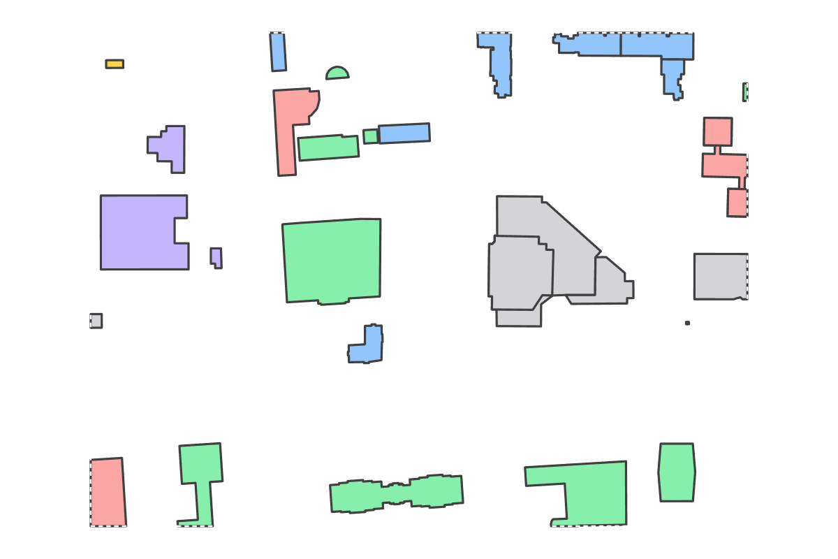Program breakdown map