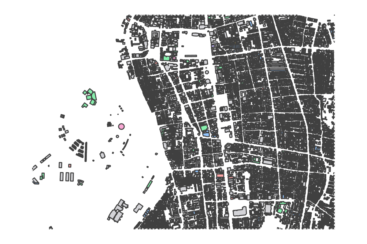 Program breakdown map