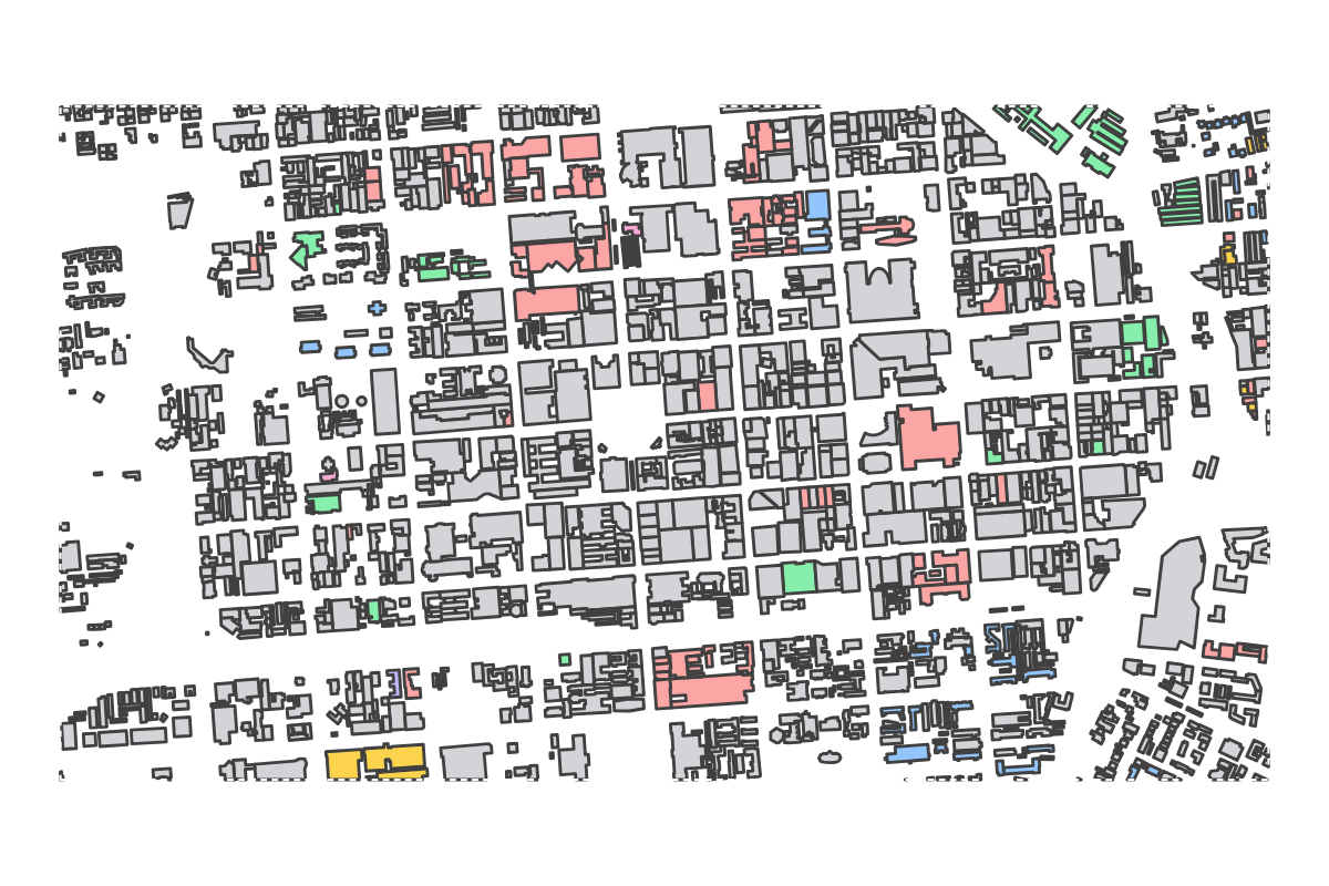 Program breakdown map