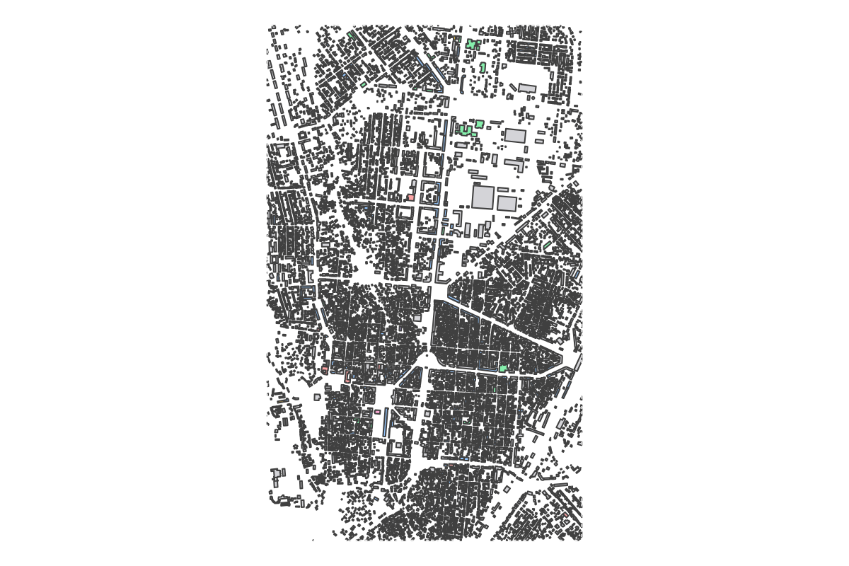 Program breakdown map