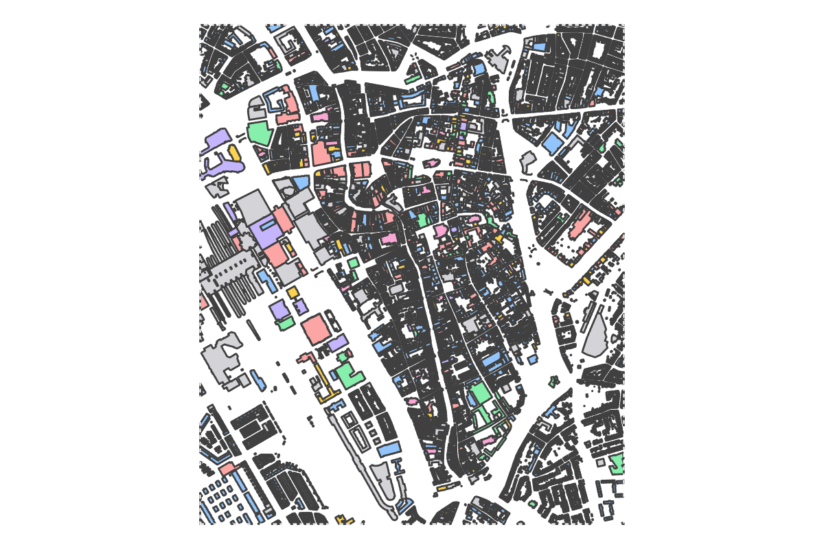Program breakdown map