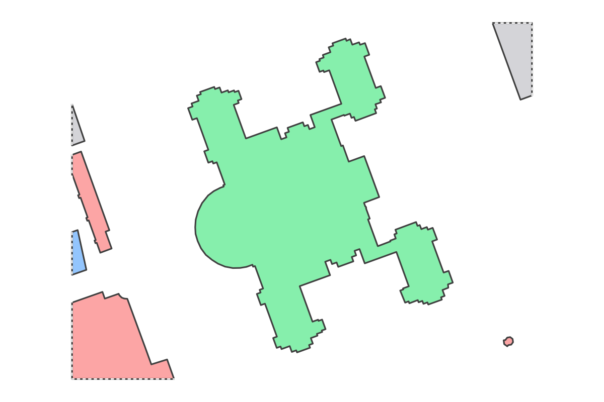 Program breakdown map