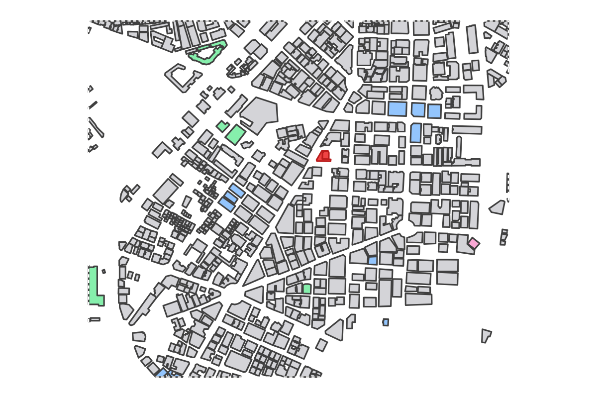Program breakdown map