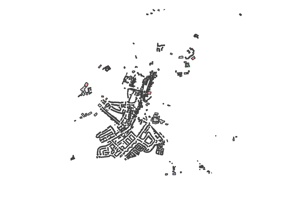 Program breakdown map