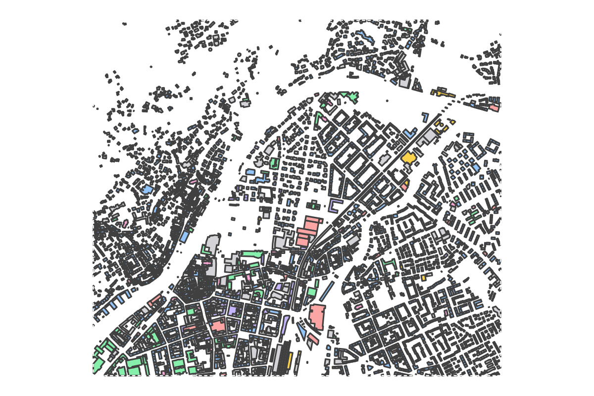 Program breakdown map