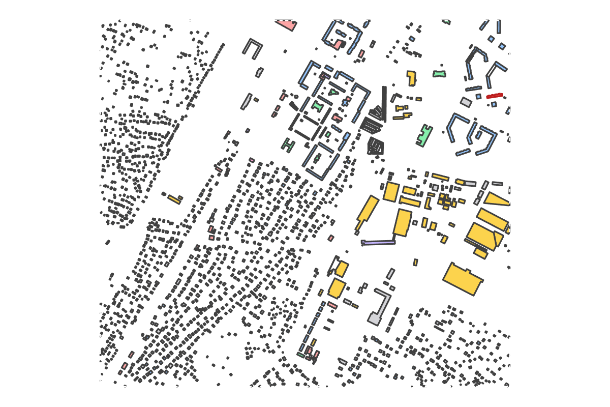 Program breakdown map