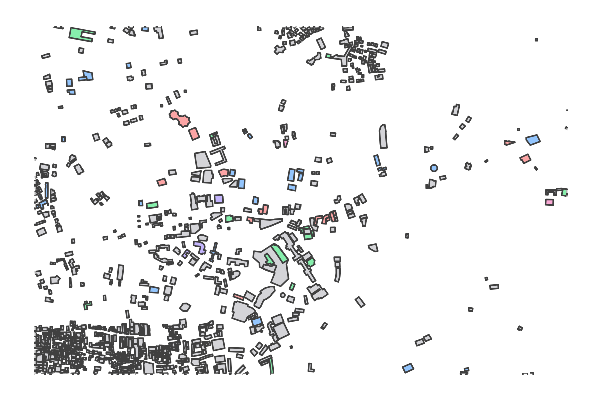 Program breakdown map